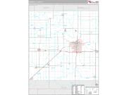 Marshall County, IA <br /> Wall Map <br /> Premium Style 2024 Map