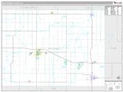 Montgomery County, IA <br /> Wall Map <br /> Premium Style 2024 Map