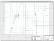 Osceola County, IA <br /> Wall Map <br /> Premium Style 2024 Map
