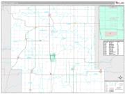 Shelby County, IA <br /> Wall Map <br /> Premium Style 2024 Map
