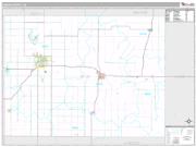 Union County, IA <br /> Wall Map <br /> Premium Style 2024 Map