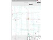 Brown County, KS <br /> Wall Map <br /> Premium Style 2024 Map