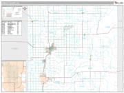 Cowley County, KS <br /> Wall Map <br /> Premium Style 2024 Map