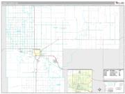 Finney County, KS <br /> Wall Map <br /> Premium Style 2024 Map