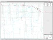 Gove County, KS <br /> Wall Map <br /> Premium Style 2024 Map