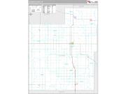 Jackson County, KS <br /> Wall Map <br /> Premium Style 2024 Map