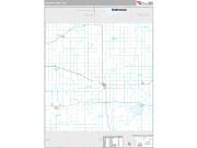 Phillips County, KS <br /> Wall Map <br /> Premium Style 2024 Map