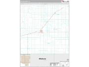 Stevens County, KS <br /> Wall Map <br /> Premium Style 2024 Map