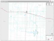 Trego County, KS <br /> Wall Map <br /> Premium Style 2024 Map