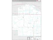 Wabaunsee County, KS <br /> Wall Map <br /> Premium Style 2024 Map