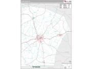 Logan County, KY <br /> Wall Map <br /> Premium Style 2024 Map