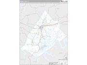 Russell County, KY <br /> Wall Map <br /> Premium Style 2024 Map