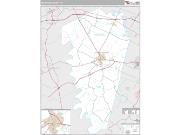 Woodford County, KY <br /> Wall Map <br /> Premium Style 2024 Map