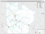 Avoyelles County, LA <br /> Wall Map <br /> Premium Style 2024 Map