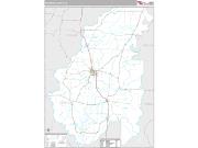 Franklin County, LA <br /> Wall Map <br /> Premium Style 2024 Map