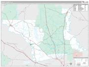 Grant County, LA <br /> Wall Map <br /> Premium Style 2024 Map