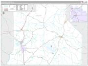 Jackson County, LA <br /> Wall Map <br /> Premium Style 2024 Map