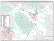 Rapides County, LA <br /> Wall Map <br /> Premium Style 2024 Map