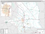 St. Landry County, LA <br /> Wall Map <br /> Premium Style 2024 Map