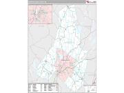 Androscoggin County, ME <br /> Wall Map <br /> Premium Style 2024 Map