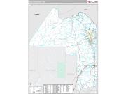Aroostook County, ME <br /> Wall Map <br /> Premium Style 2024 Map