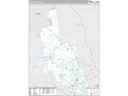 Franklin County, ME <br /> Wall Map <br /> Premium Style 2024 Map