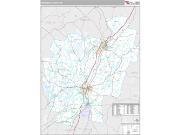 Kennebec County, ME <br /> Wall Map <br /> Premium Style 2024 Map
