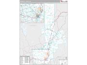 Penobscot County, ME <br /> Wall Map <br /> Premium Style 2024 Map