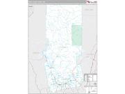 Piscataquis County, ME <br /> Wall Map <br /> Premium Style 2024 Map