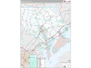 Harford County, MD <br /> Wall Map <br /> Premium Style 2024 Map