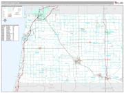 Allegan County, MI <br /> Wall Map <br /> Premium Style 2024 Map