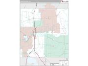Crawford County, MI <br /> Wall Map <br /> Premium Style 2024 Map