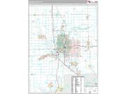 Genesee County, MI <br /> Wall Map <br /> Premium Style 2024 Map