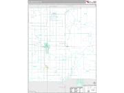 Gladwin County, MI <br /> Wall Map <br /> Premium Style 2024 Map