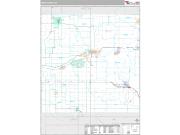 Ionia County, MI <br /> Wall Map <br /> Premium Style 2024 Map