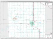 Isabella County, MI <br /> Wall Map <br /> Premium Style 2024 Map