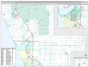 Muskegon County, MI <br /> Wall Map <br /> Premium Style 2024 Map