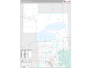 Beltrami County, MN <br /> Wall Map <br /> Premium Style 2024 Map