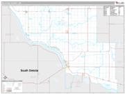 Big Stone County, MN <br /> Wall Map <br /> Premium Style 2024 Map