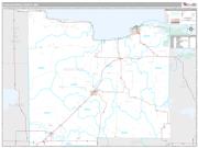 Koochiching County, MN <br /> Wall Map <br /> Premium Style 2024 Map