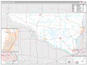 Nicollet County, MN <br /> Wall Map <br /> Premium Style 2024 Map