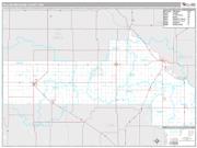 Yellow Medicine County, MN <br /> Wall Map <br /> Premium Style 2024 Map