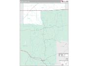 Benton County, MS <br /> Wall Map <br /> Premium Style 2024 Map