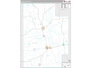 Calhoun County, MS <br /> Wall Map <br /> Premium Style 2024 Map