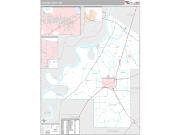 Coahoma County, MS <br /> Wall Map <br /> Premium Style 2024 Map