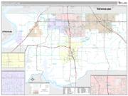 DeSoto County, MS <br /> Wall Map <br /> Premium Style 2024 Map
