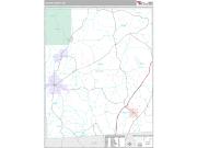 Jasper County, MS <br /> Wall Map <br /> Premium Style 2024 Map