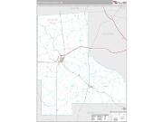Jefferson Davis County, MS <br /> Wall Map <br /> Premium Style 2024 Map