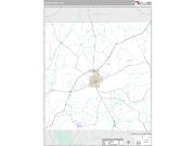 Leake County, MS <br /> Wall Map <br /> Premium Style 2024 Map