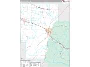 Marshall County, MS <br /> Wall Map <br /> Premium Style 2024 Map